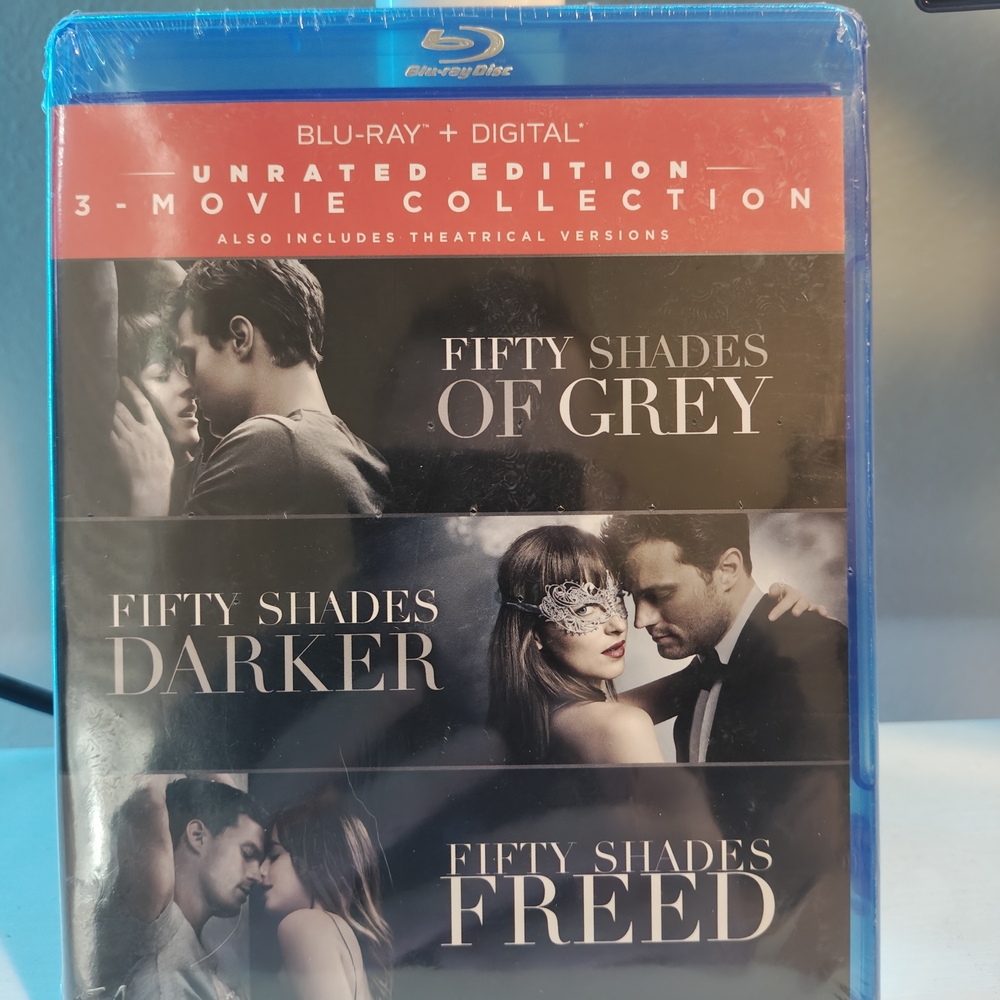 Fifty Shades of Grey 3-Movie Collection Blu-ray Brand New Factory Sealed